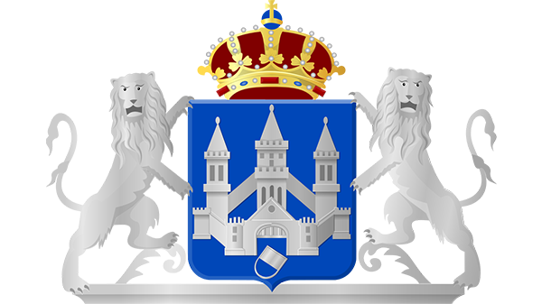 Wapen gemeente Kampen Wapen gemeente Kampen - in kleur op transparante achtergrond - 600 * 337 pixels